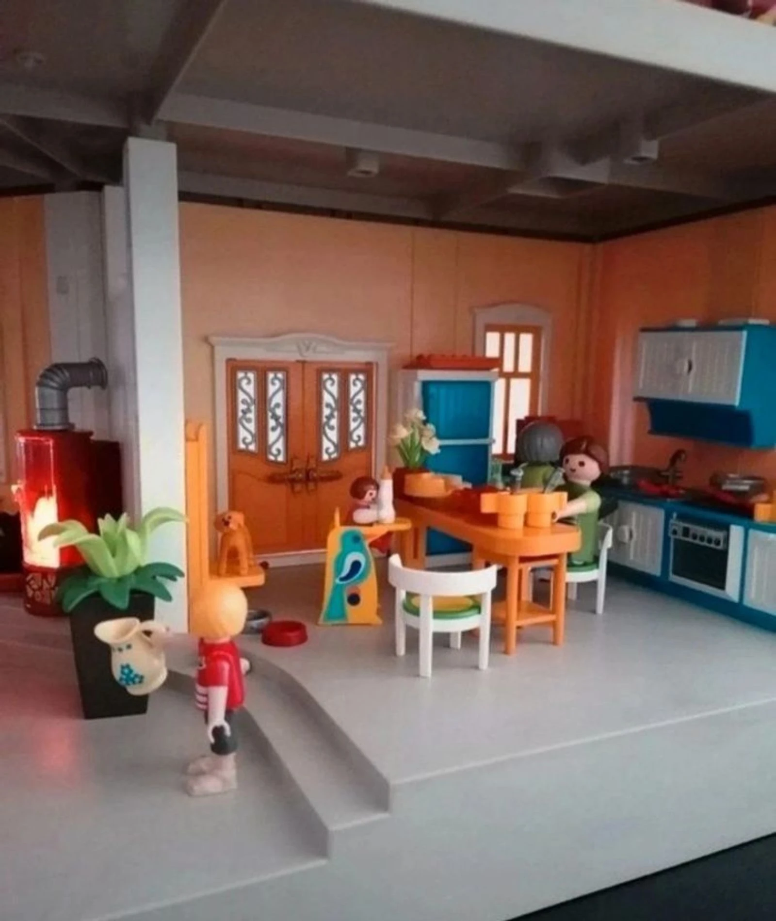 Casa de la ciudad completa Playmobil 5302 - la mamá y sus gemelos - La niña y su patineta ATENCIÓN NO SE ENVÍA – photo 13